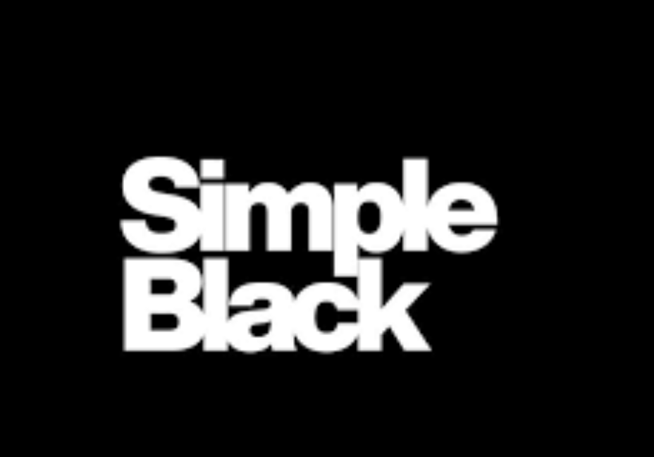 Simple Black — projeto desenvolvido pela Elom